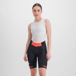 SPORTFUL Fahrradshorts ohne Träger - NEO - Schwarz/Rot