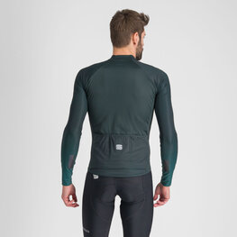 SPORTFUL Langarm Fahrradtrikot für den Winter - BODYFIT PRO - Grün