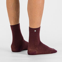 SPORTFUL Klassische Fahrradsocken - MATCHY WOOL W - Rot