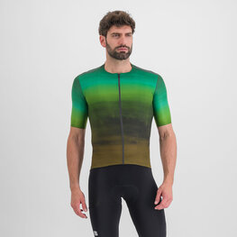 SPORTFUL Kurzarm Fahrradtrikot - FLOW SUPERGIARA - Grün