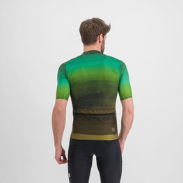 SPORTFUL Kurzarm Fahrradtrikot - FLOW SUPERGIARA - Grün