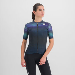 SPORTFUL Kurzarm Fahrradtrikot - FLOW SUPERGIARA - Blau