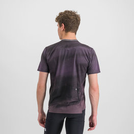 SPORTFUL Kurzarm Fahrrad-Shirt - FLOW GIARA - Braun