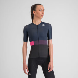 SPORTFUL Kurzarm Fahrradtrikot - SNAP - Schwarz/Blau