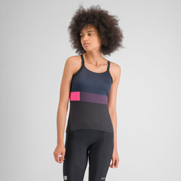 SPORTFUL Ärmelloses Fahrradtrikot - SNAP - Schwarz/Blau