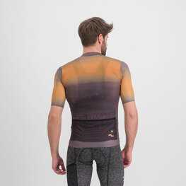 SPORTFUL Kurzarm Fahrradtrikot - SKY RIDER SUPERGIARA - Braun/Orange