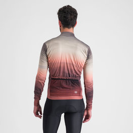 SPORTFUL Langarm Fahrradtrikot für den Winter - FLOW SUPERGIARA THERMAL - Beige/Braun