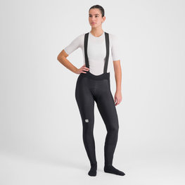 SPORTFUL Lange Fahrradhose mit Trägern - BODYFIT PRO - Schwarz