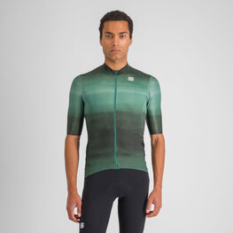 SPORTFUL Kurzarm Fahrradtrikot - FLOW SUPERGIARA - Grün