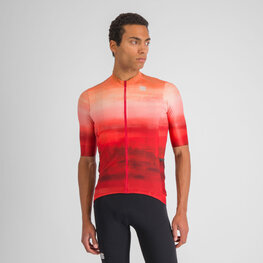 SPORTFUL Kurzarm Fahrradtrikot - FLOW SUPERGIARA - Rot