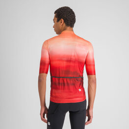 SPORTFUL Kurzarm Fahrradtrikot - FLOW SUPERGIARA - Rot