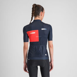 SPORTFUL Kurzarm Fahrradtrikot - GRUPPETTO - Blau/Rot