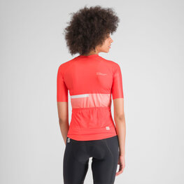 SPORTFUL Kurzarm Fahrradtrikot - BOMBER - Rot/Weiß
