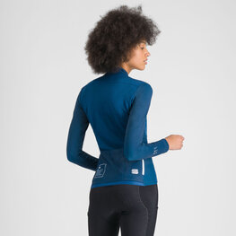 SPORTFUL Langarm Fahrradtrikot für den Winter - SRK THERMAL - Blau