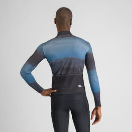 SPORTFUL Langarm Fahrradtrikot für den Winter - FLOW SUPERGIARA THERMAL - Blau