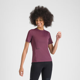 SPORTFUL Kurzarm Fahrrad-Shirt - SUPERGIARA W - bordeaux