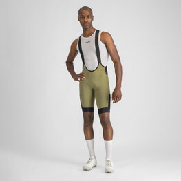 SPORTFUL Kurze Fahrradhose mit Trägern - SUPERGIARA 2 - Grün