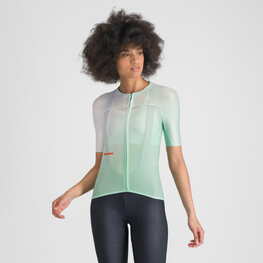 SPORTFUL Kurzarm Fahrradtrikot - LIGHT W - Grün/Weiß