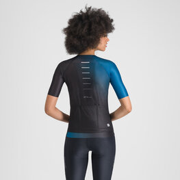 SPORTFUL Kurzarm Fahrradtrikot - LIGHT W - Blau/Schwarz