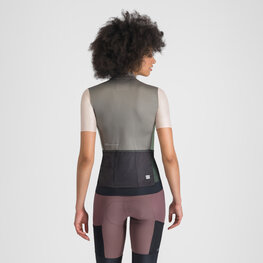 SPORTFUL Kurzarm Fahrradtrikot - SUPERGIARA LOGO W - Grau/Rosa