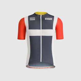 SPORTFUL Kurzarm Fahrradtrikot - CLASSIC HERITAGE - Blau/Weiß/Rot/Gelb