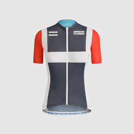 SPORTFUL Kurzarm Fahrradtrikot - CLASSIC HERITAGE W - Blau/Weiß/Rot