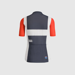 SPORTFUL Kurzarm Fahrradtrikot - CLASSIC HERITAGE W - Blau/Weiß/Rot