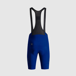SPORTFUL Kurze Fahrradhose mit Trägern - COLORFUL PULSE - Blau