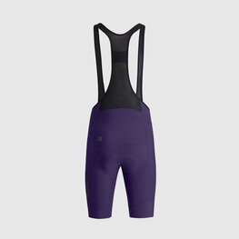 SPORTFUL Kurze Fahrradhose mit Trägern - COLORFUL PULSE - Lila