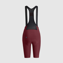 SPORTFUL Kurze Fahrradhose mit Trägern - COLORFUL PULSE W - Rot
