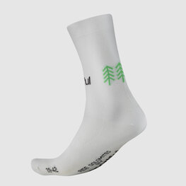 SPORTFUL Klassische Fahrradsocken - RIDE DOLOMITES - Weiß/Grün