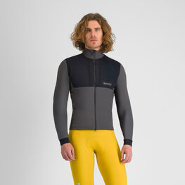 SPORTFUL Fahrrad-Thermojacke - SUPERGIARA 2 - Grau/Schwarz