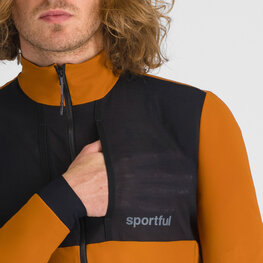 SPORTFUL Fahrrad-Thermojacke - SUPERGIARA 2 - Schwarz/Orange