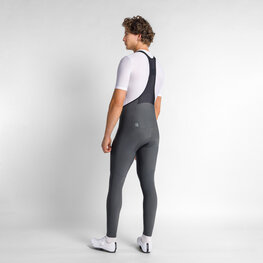 SPORTFUL Lange Fahrradhose mit Trägern - PULSE - Grau