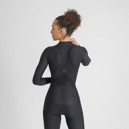 SPORTFUL Langarm Fahrrad-Shirt - WINTER LAYER W - Schwarz