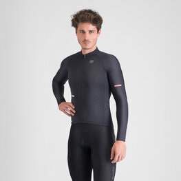 SPORTFUL Langarm Fahrradtrikot für den Winter - SUPERNOVA THERMAL - Schwarz