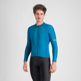SPORTFUL Langarm Fahrradtrikot für den Winter - SUPERNOVA THERMAL - Blau