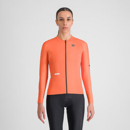 SPORTFUL Langarm Fahrradtrikot für den Winter - SUPERNOVA THERMAL W - Orange