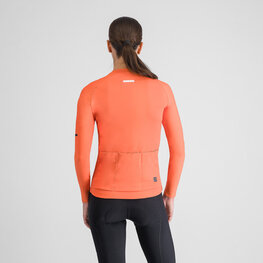 SPORTFUL Langarm Fahrradtrikot für den Winter - SUPERNOVA THERMAL W - Orange