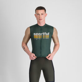 SPORTFUL Kurzarm Fahrradtrikot - SUPERGIARA 2 - Grün/Gold