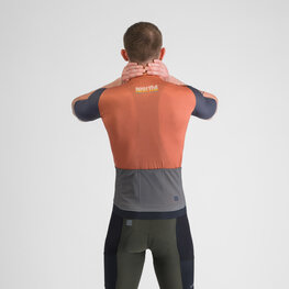 SPORTFUL Kurzarm Fahrradtrikot - SUPERGIARA 2 - Orange/Blau