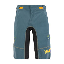 KARPOS Fahrradshorts ohne Träger - BALLISTIC EVO - Blau/Grau