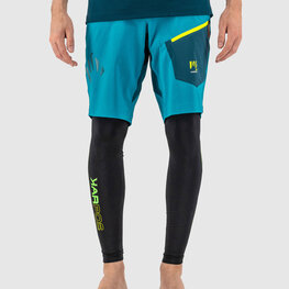 KARPOS Fahrrad-Beinwärmer - LEG COVERS - Schwarz/Grün