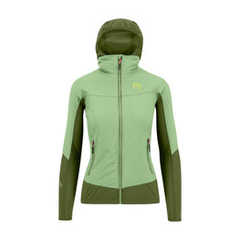 KARPOS Winddichte Fahrradjacke - LAVAREDO W - Grün/Hellgrün