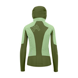 KARPOS Winddichte Fahrradjacke - LAVAREDO W - Grün/Hellgrün