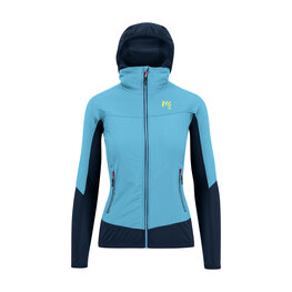 KARPOS Winddichte Fahrradjacke - LAVAREDO W - Hellblau/Blau