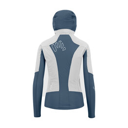 KARPOS Winddichte Fahrradjacke - LAVAREDO W - Weiß/Blau