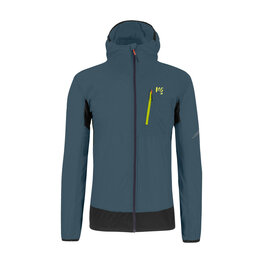 KARPOS Winddichte Fahrradjacke - LOT EVO - Blau/Schwarz