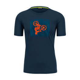 KARPOS Kurzarm Fahrrad-Shirt - VAL FEDERIA - Blau