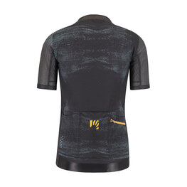 KARPOS Kurzarm Fahrradtrikot - GREEN FIRE - Schwarz/Gelb